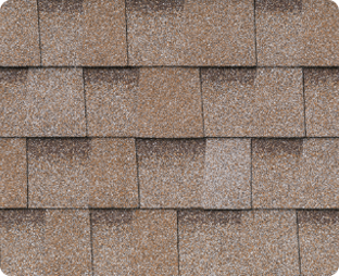 Tan Mist Atlas Pinnacle Pristine shingle color