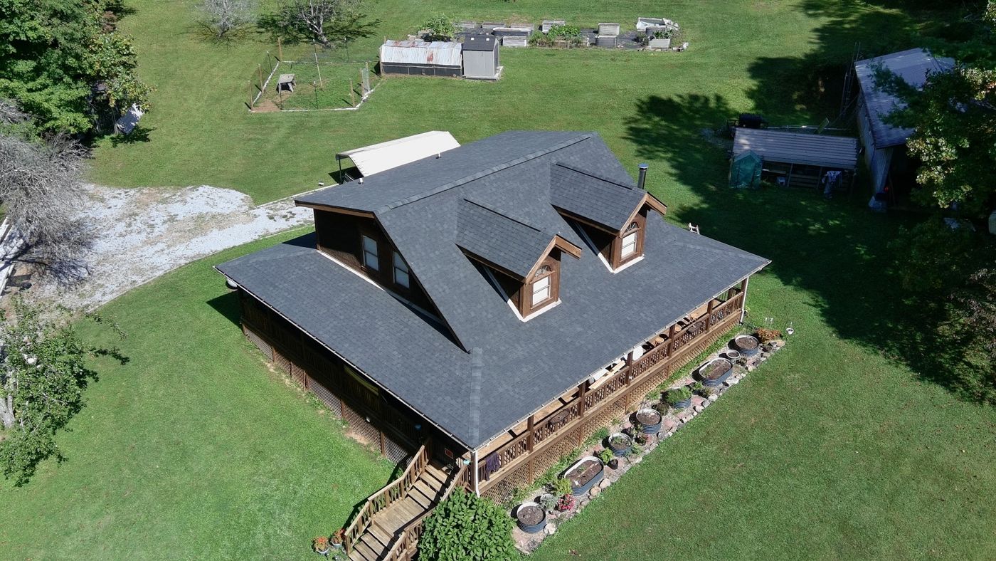 Roofing project near Johnson City, TN