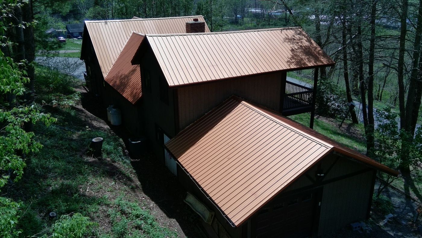 Roofing project near Bristol, TN
