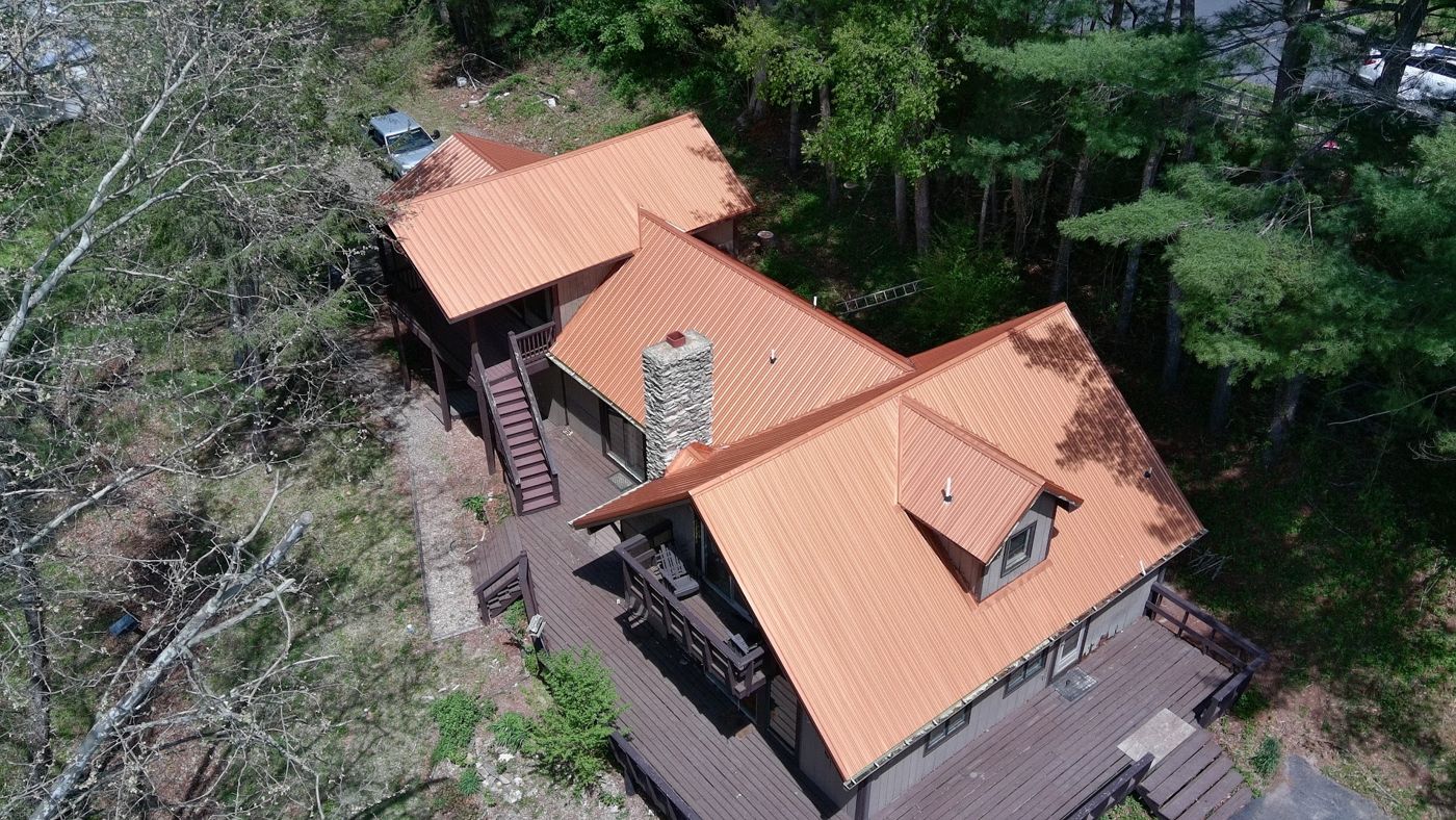 Roofing project near Kingsport, TN