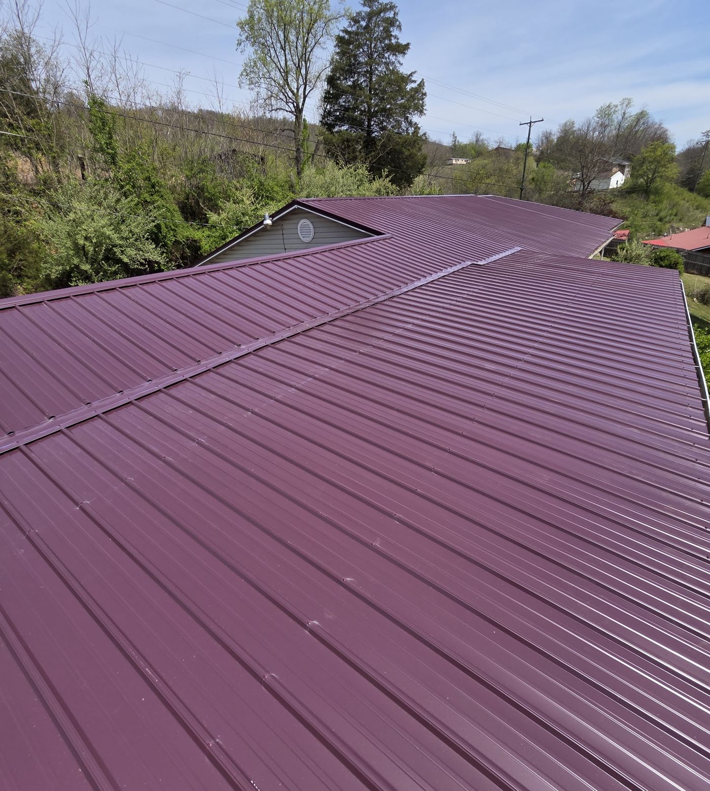 Roofing project near Gray, TN